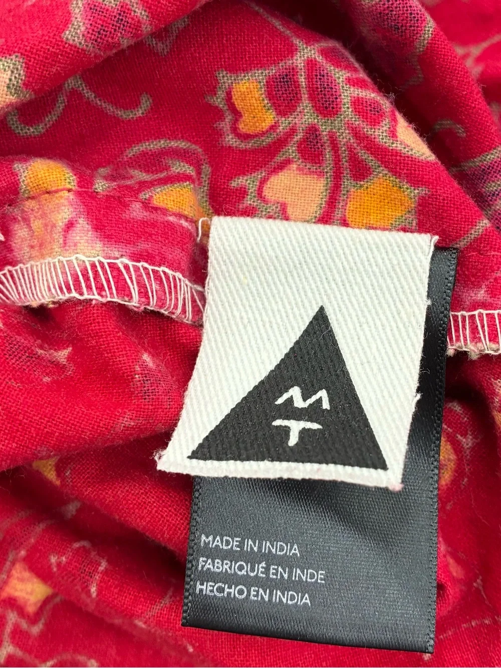 N&T Peacock pattern duvet cover- 100% cotton from India. Red. Stunning!!!
